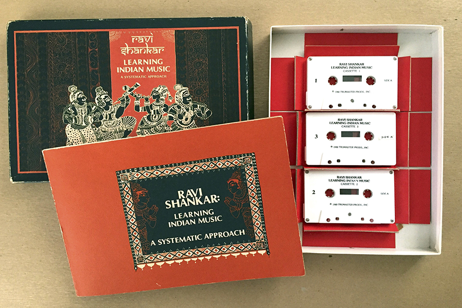 Ravi Shankar book + casettes