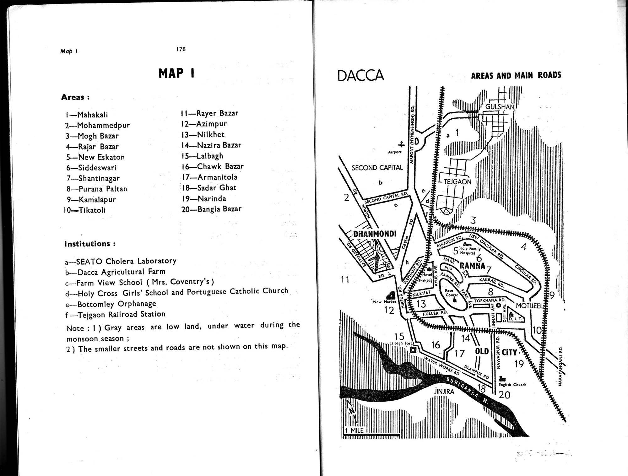 Dacca Map