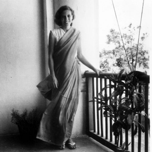 1968 MFD in a sari