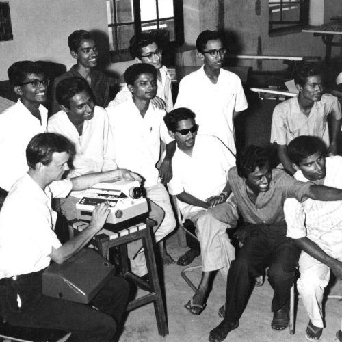 1965 DCD with students